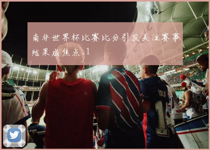南非世界杯比赛比分引发关注赛事结果成焦点_1