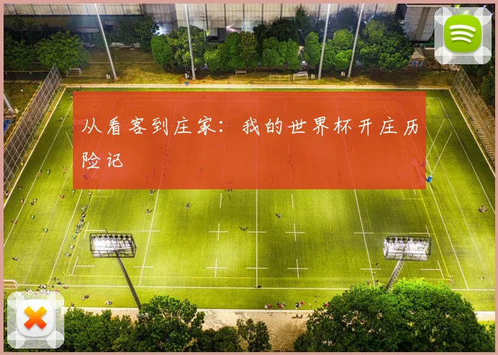 从看客到庄家:我的世界杯开庄历险记